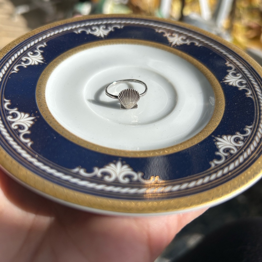 Silver Shell Ring - image 7